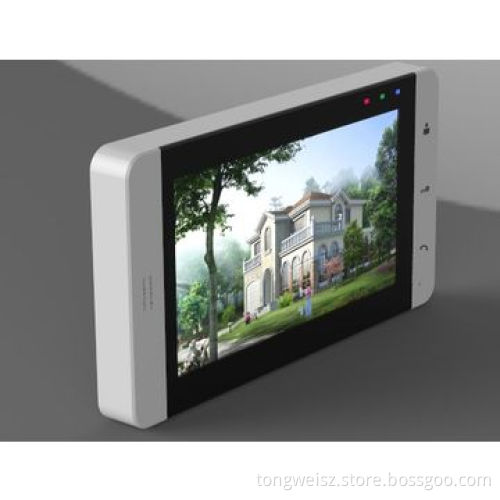Wired Video Doorphone with Recording Monitor and Touch Button